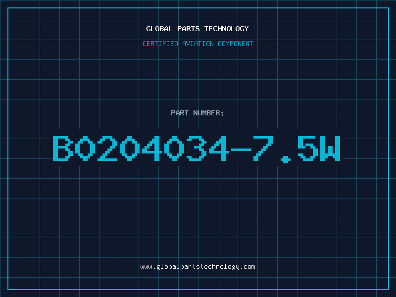 Aviation Part B0204034-7.5W