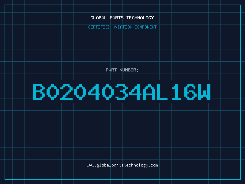 Aviation Part B0204034AL16W