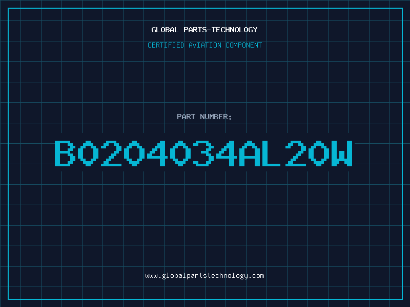 Aviation Part B0204034AL20W