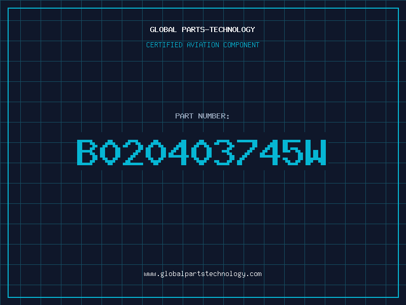 Aviation Part B020403745W