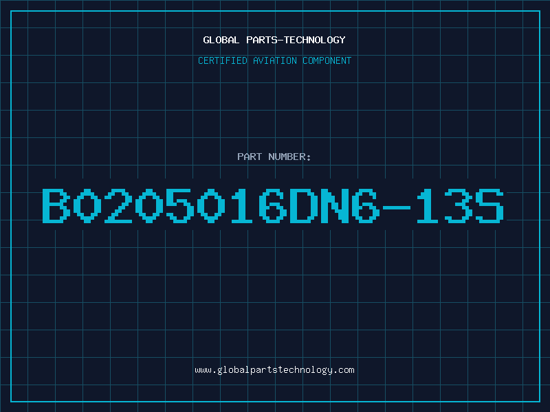 Aviation Part B0205016DN6-13S