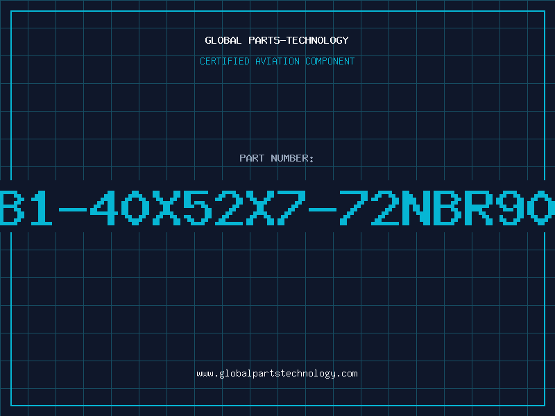 Aviation Part B1-40X52X7-72NBR90