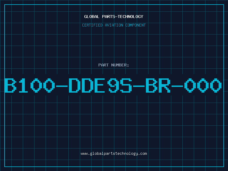 Aviation Part B100-DDE9S-BR-000