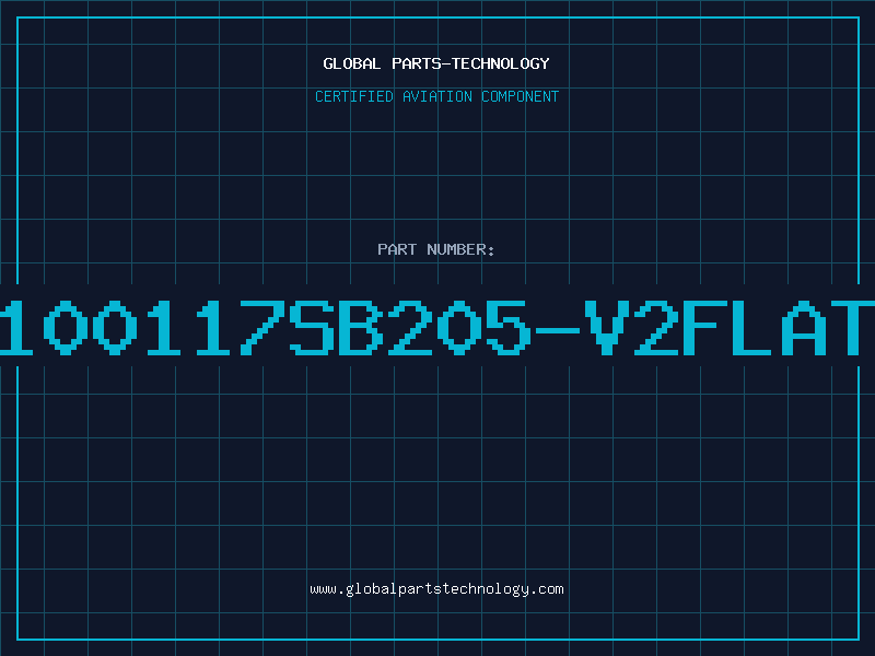 Aviation Part B100117SB205-V2FLATP