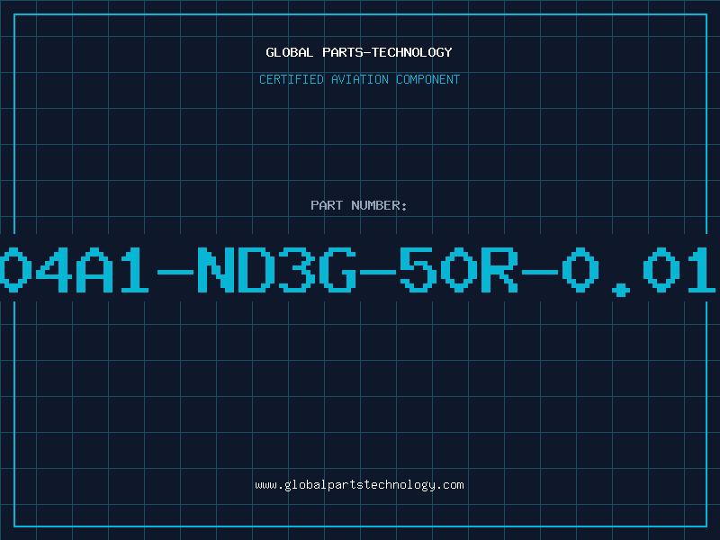 Aviation Part B1004A1-ND3G-50R-0.01-1W