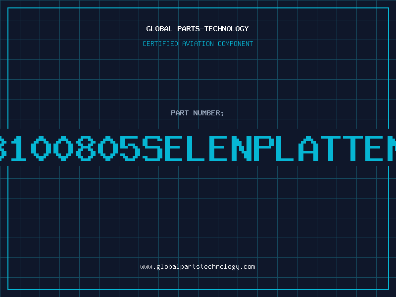 Aviation Part B100805SELENPLATTEN