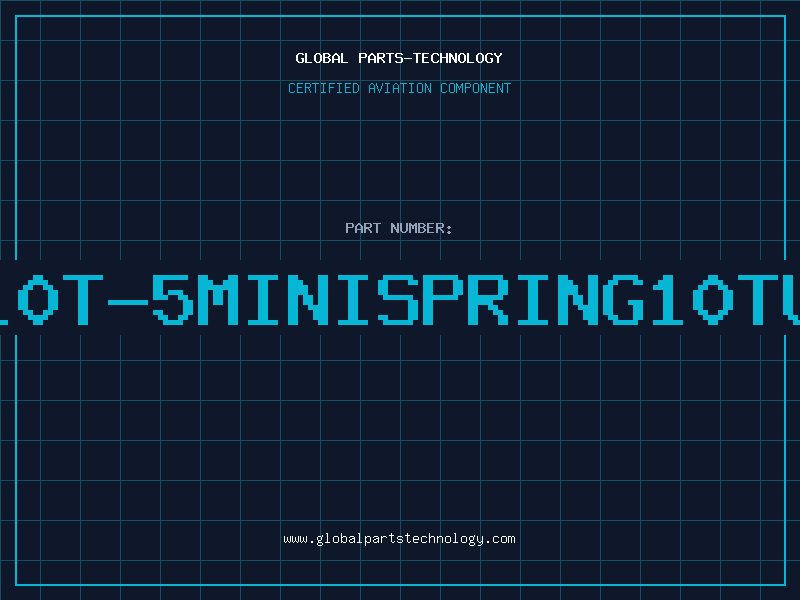 Aviation Part B10T-5MINISPRING10TUR