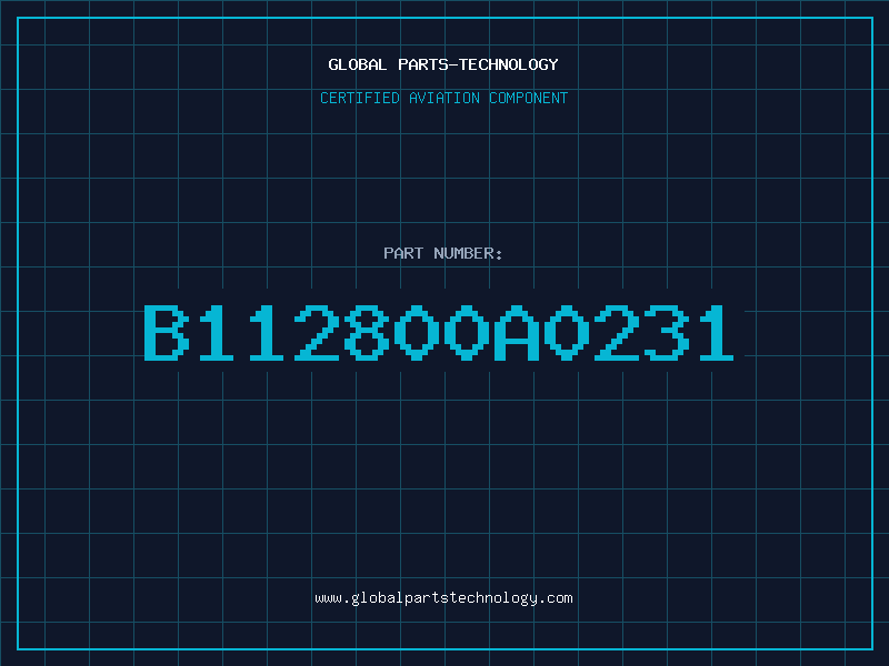 Aviation Part B112800A0231