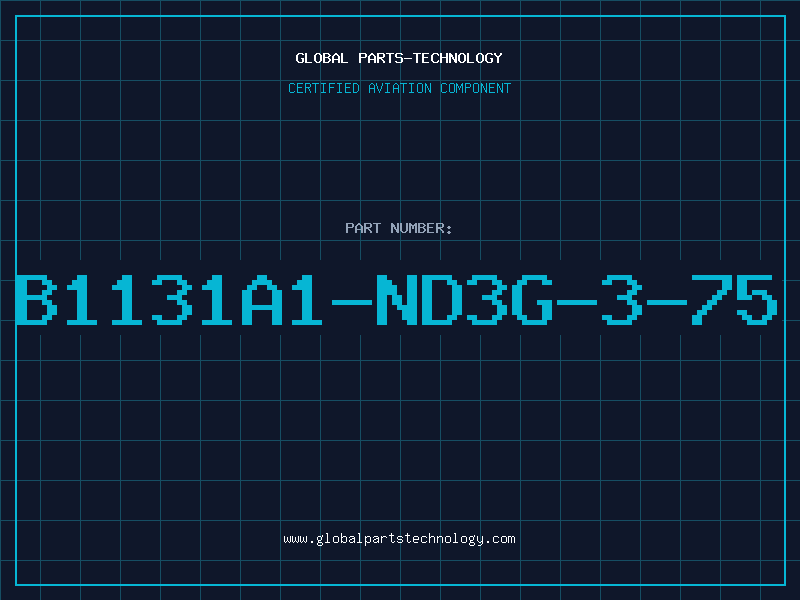 Aviation Part B1131A1-ND3G-3-75