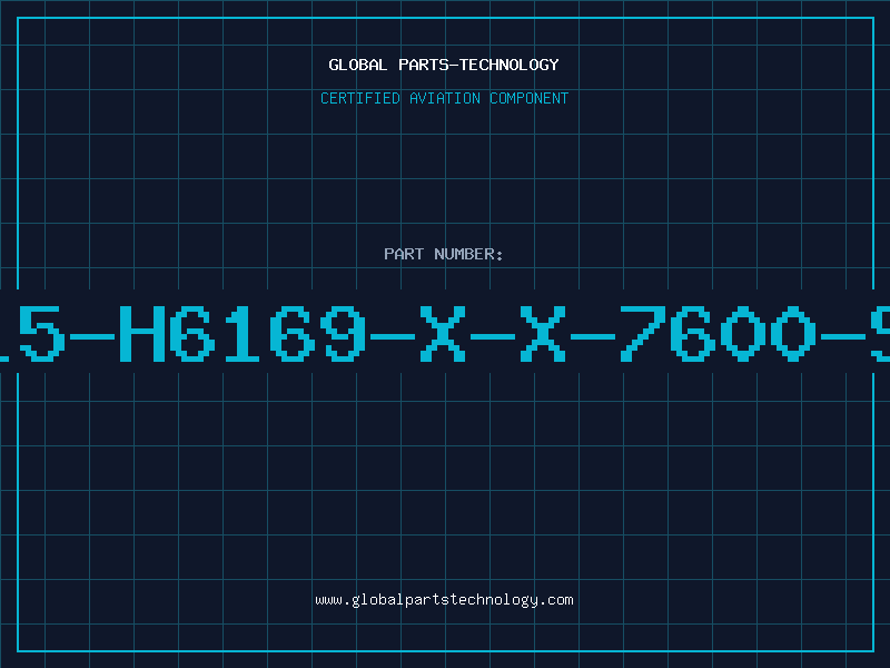 Aviation Part B115-H6169-X-X-7600-SIE