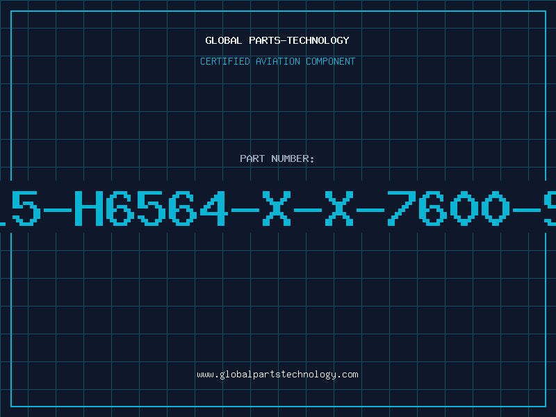 Aviation Part B115-H6564-X-X-7600-SIE