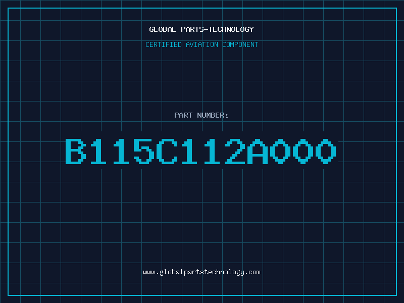Aviation Part B115C112A000
