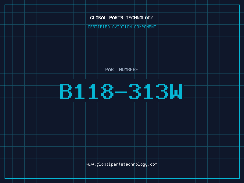 Aviation Part B118-313W