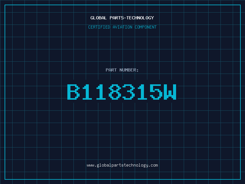 Aviation Part B118315W
