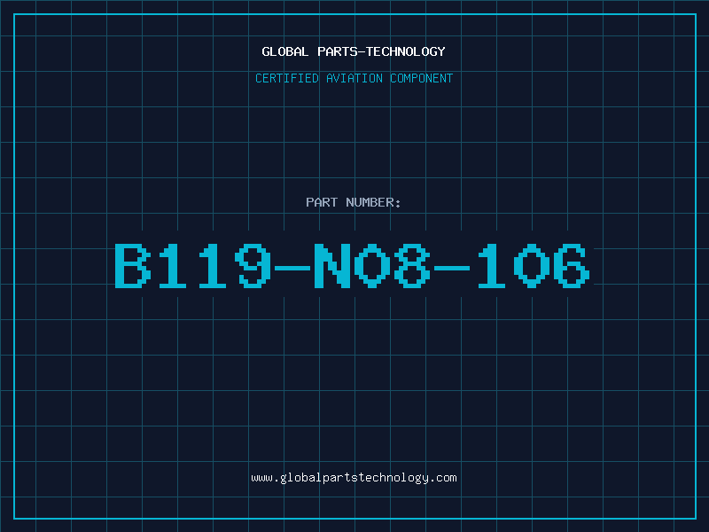 Aviation Part B119-N08-106