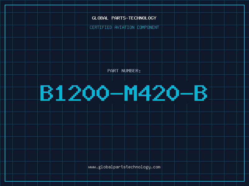 Aviation Part B1200-M420-B