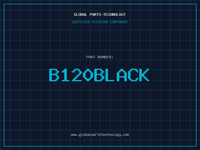Aviation Part B120BLACK