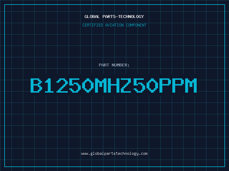 Aviation Part B1250MHZ50PPM