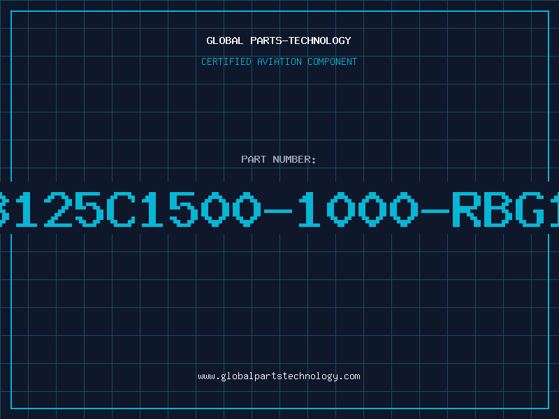Aviation Part B125C1500-1000-RBG1