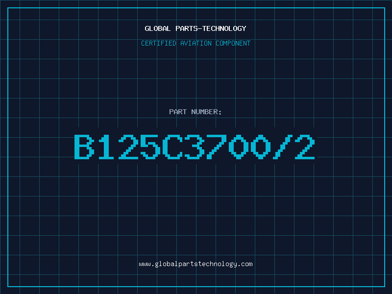 Aviation Part B125C3700/2