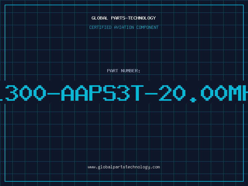 Aviation Part B1300-AAPS3T-20.00MHZ