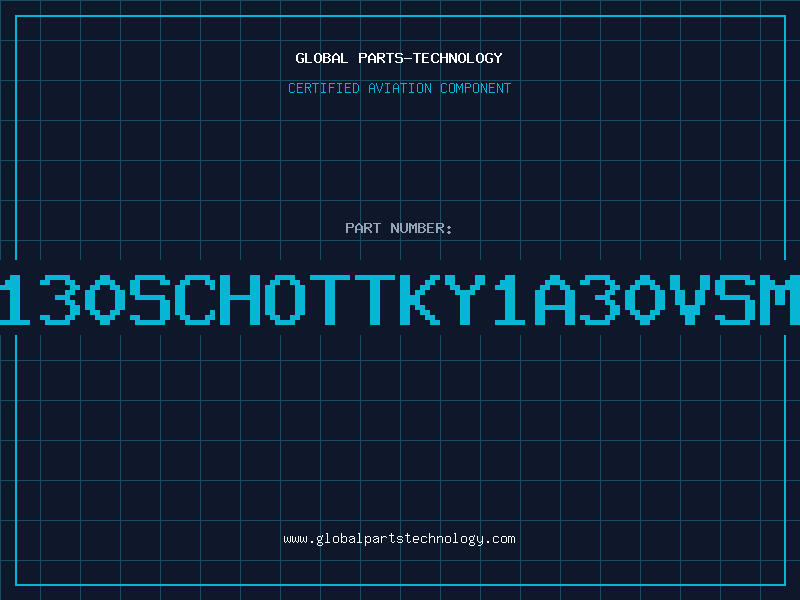 Aviation Part B130SCHOTTKY1A30VSMA