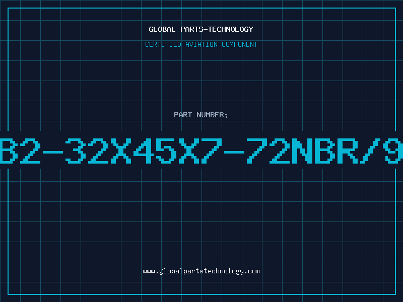 Aviation Part B2-32X45X7-72NBR/9