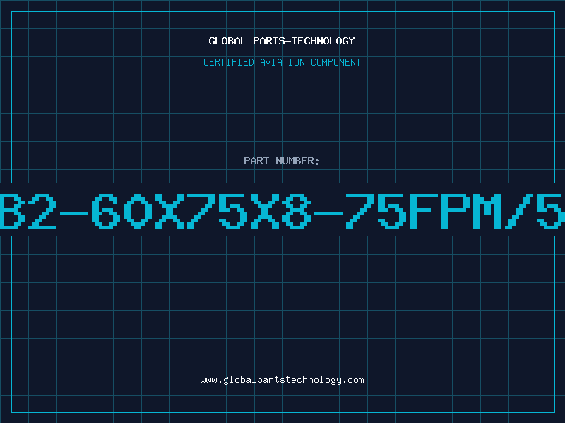 Aviation Part B2-60X75X8-75FPM/5