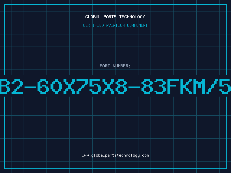 Aviation Part B2-60X75X8-83FKM/5
