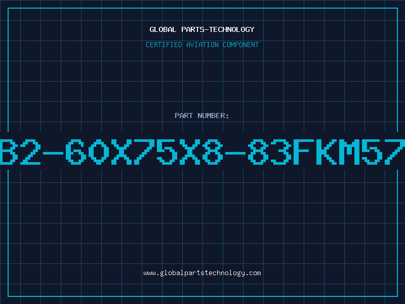 Aviation Part B2-60X75X8-83FKM57