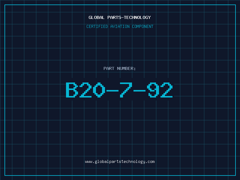 Aviation Part B20-7-92