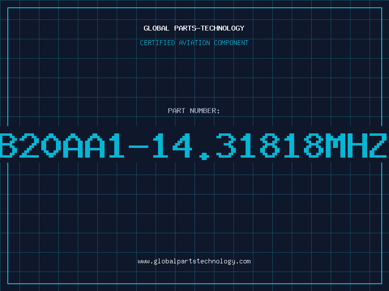Aviation Part B20AA1-14.31818MHZ