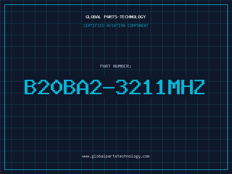 Aviation Part B20BA2-3211MHZ