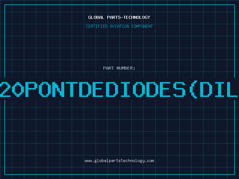 Aviation Part B20PONTDEDIODES(DIL8
