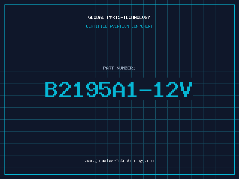 Aviation Part B2195A1-12V