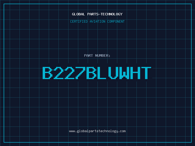 Aviation Part B227BLUWHT