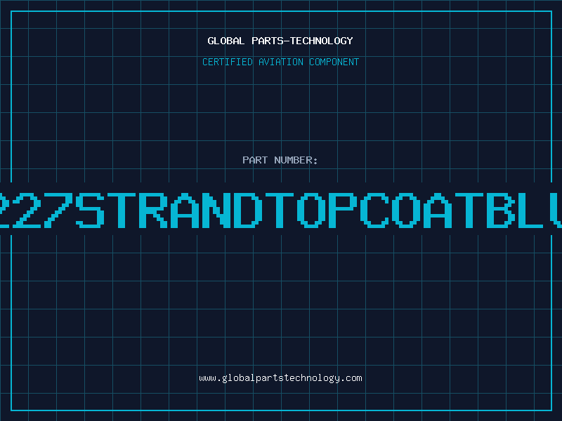 Aviation Part B227STRANDTOPCOATBLUE
