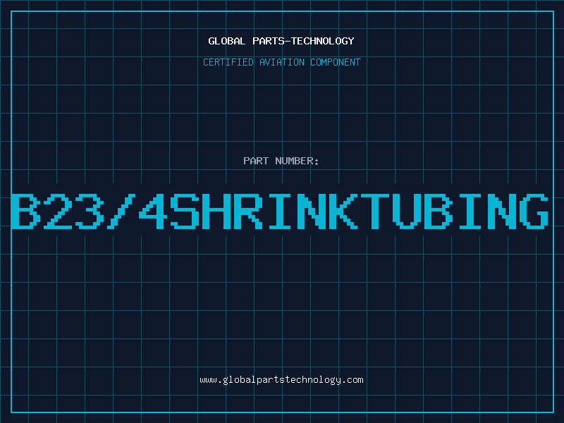 Aviation Part B23/4SHRINKTUBING
