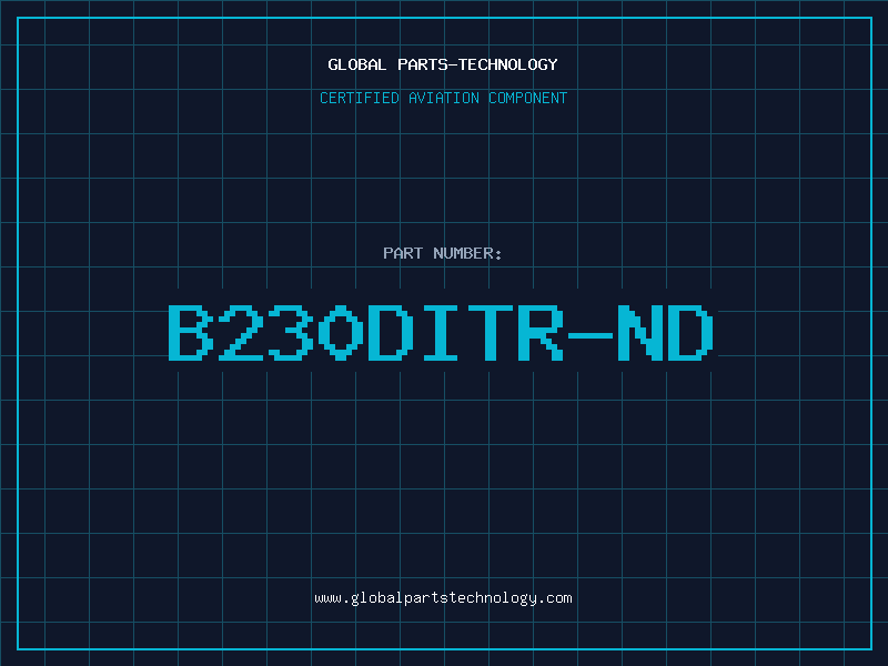 Aviation Part B230DITR-ND