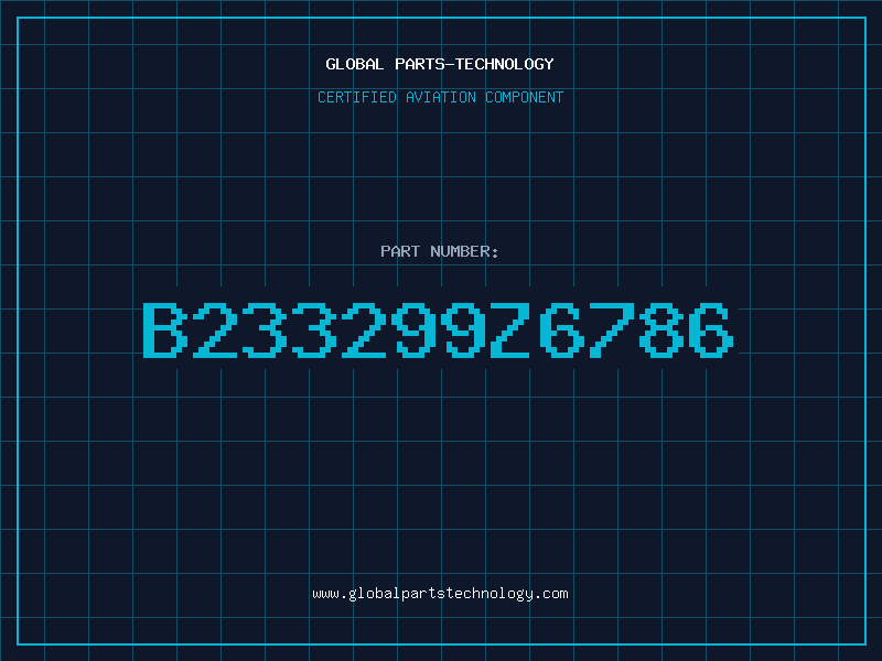 Aviation Part B233299Z6786