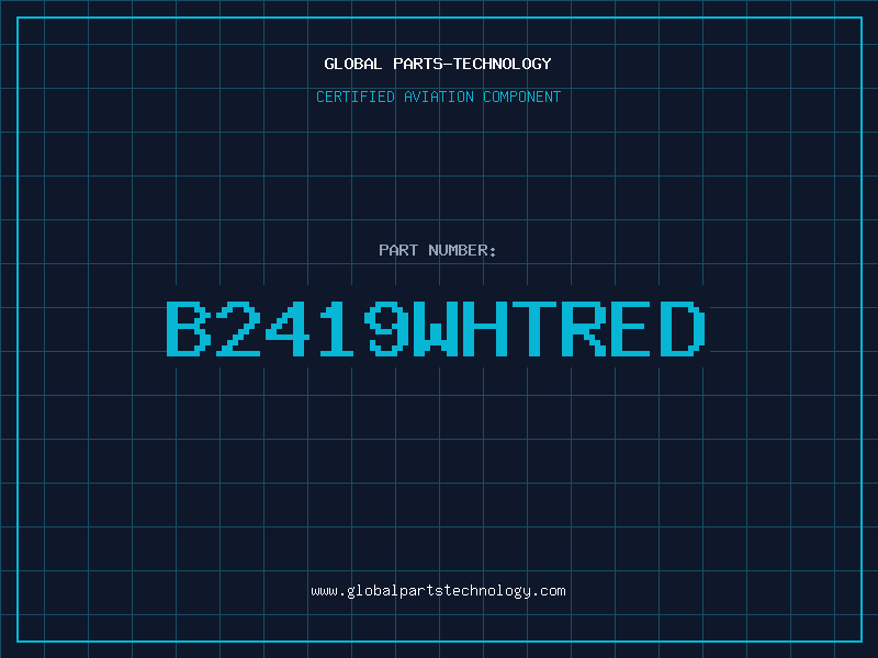 Aviation Part B2419WHTRED