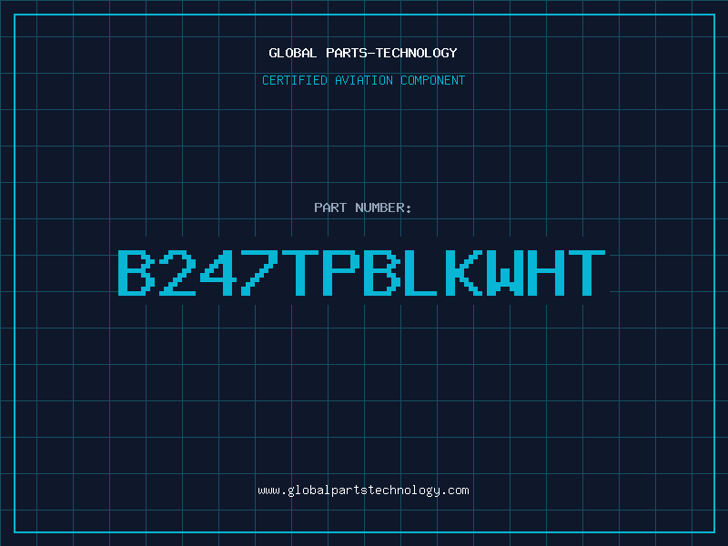 Aviation Part B247TPBLKWHT