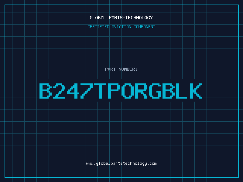 Aviation Part B247TPORGBLK