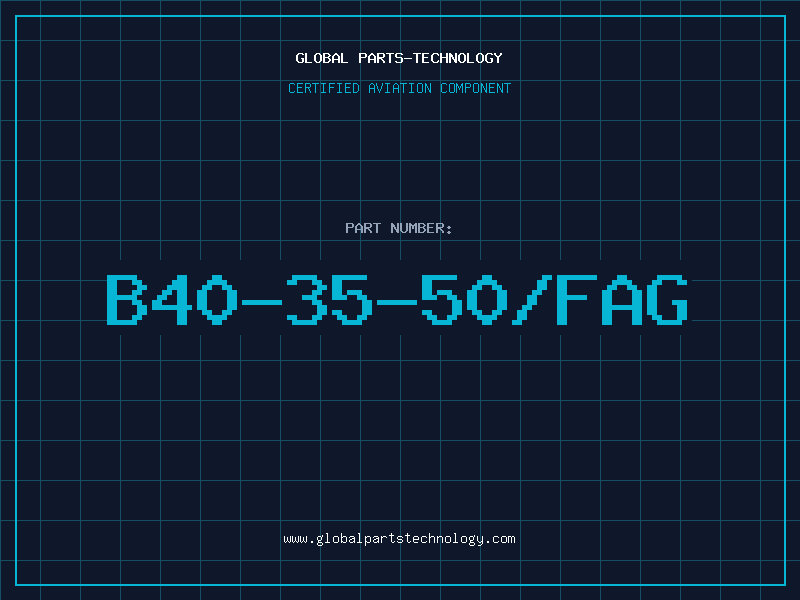 Aviation Part B40-35-50/FAG