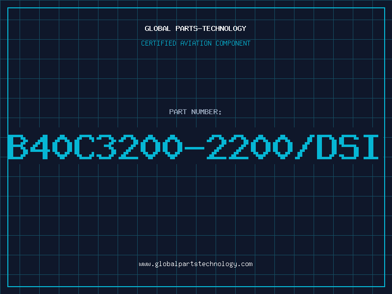 Aviation Part B40C3200-2200/DSI