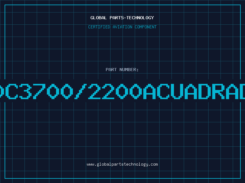 Aviation Part B40C3700/2200ACUADRADO3