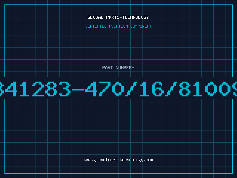 Aviation Part B41283-470/16/81009