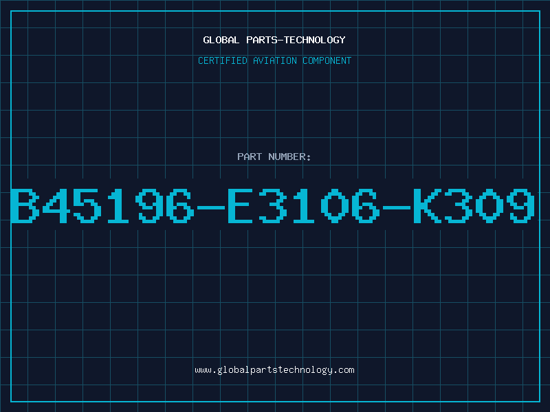 Aviation Part B45196-E3106-K309