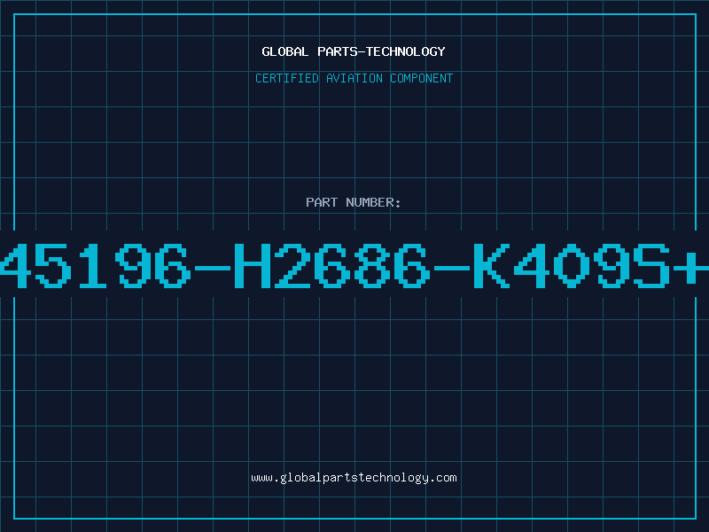 Aviation Part B45196-H2686-K409S+M