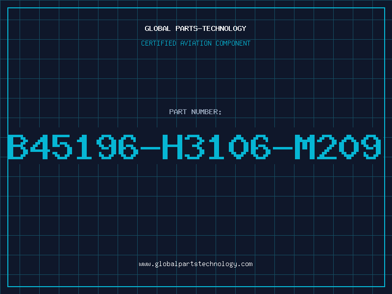 Aviation Part B45196-H3106-M209